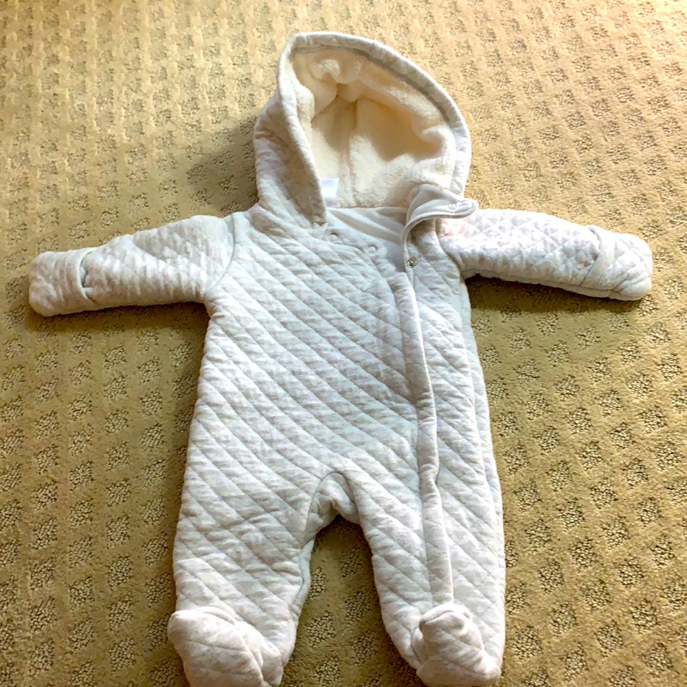 Carter’s Quilted Sherpa Lined Hooded Pram